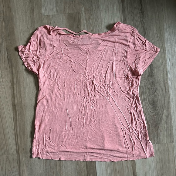 Cross neck T-shirt - Picture 4 of 4